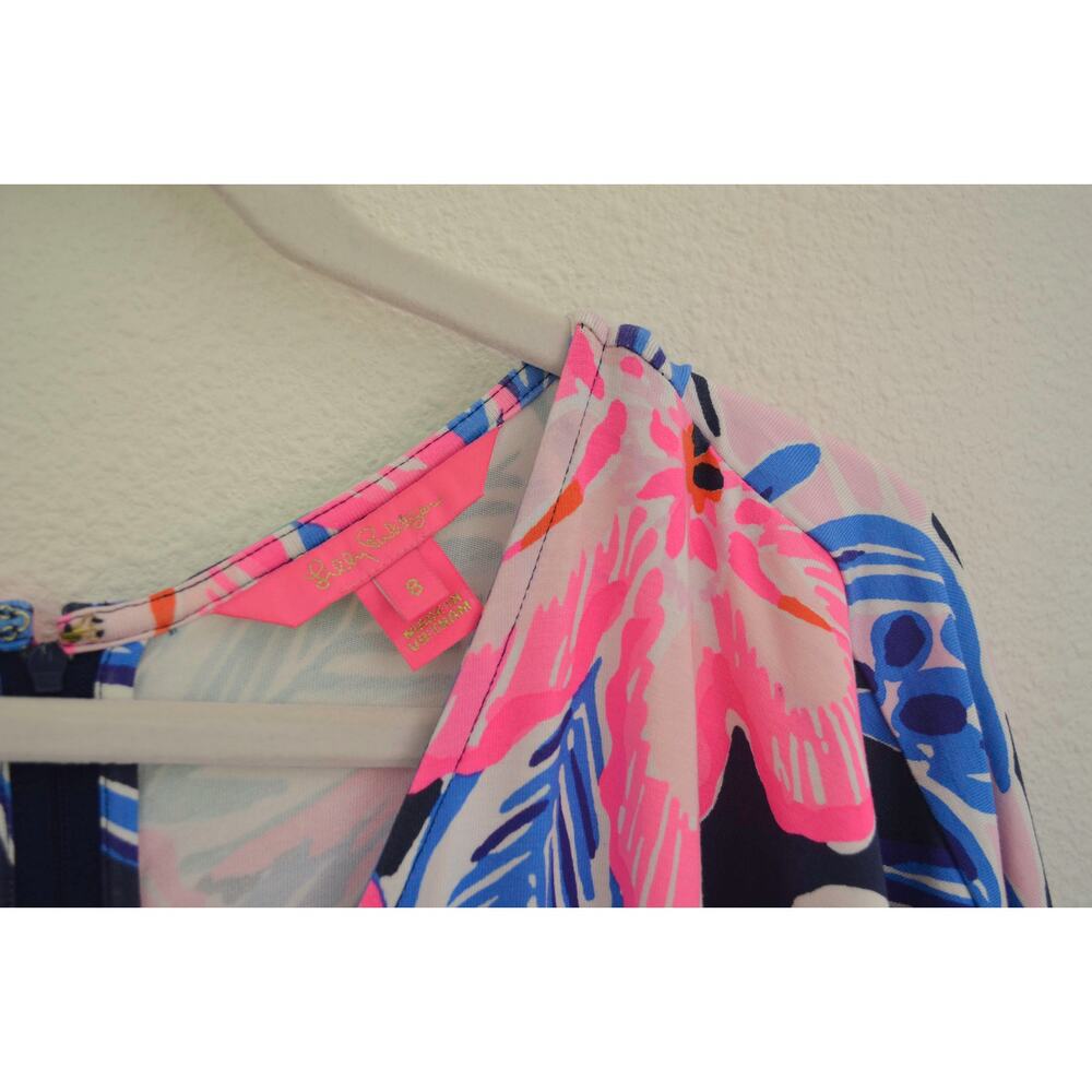 Lilly Pulitzer Maribella Maxi Sugar Mambo Size 8 - Picture 4 of 7
